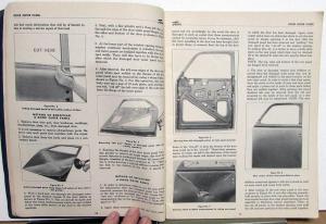 1941-1942 GM Cars Chevy Pontiac Olds Fisher Body Construction Service Manual