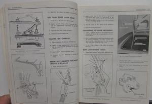1968 Chevrolet Chevelle Camaro Nova Pontiac GTO Fisher Body Service Manual