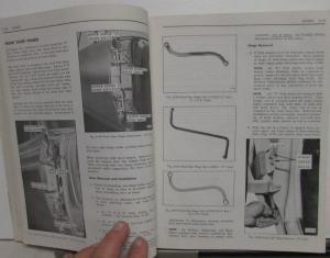 1968 Chevrolet Chevelle Camaro Nova Pontiac GTO Fisher Body Service Manual