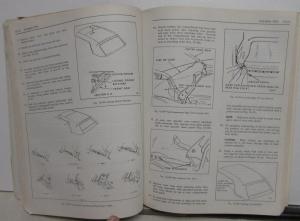 1968 Chevrolet Chevelle Camaro Nova Pontiac GTO Fisher Body Service Manual