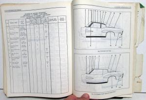 1970 Chevrolet Chevelle Nova Pontiac GTO Fisher Body Service Manual GM