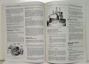 1970 Chevrolet Camaro Pontiac Firebird F-Series Fisher Body Service Manual
