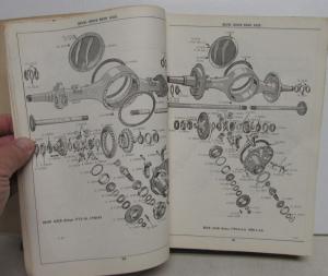 1955-1957 GMC Trucks Dealer Master Parts Books Models 550 Thru 970 H/D Repair