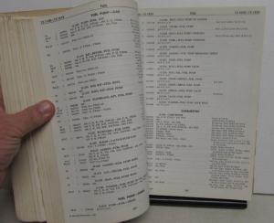 1955-1957 GMC Trucks Dealer Master Parts Books Models 550 Thru 970 H/D Repair