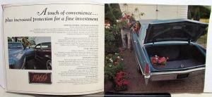 1969 Cadillac Accessories Brochure Color Original