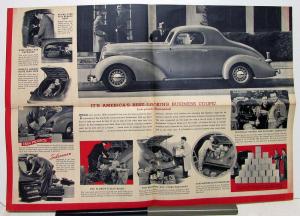 1936 Studebaker Dictator For All Business Purposes Sales Brochure