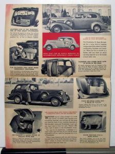 1936 Studebaker Dictator For All Business Purposes Sales Brochure