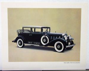 1913 1930 1931 1932 Cadillac Phaeton Landaulette Conv Coupe Touring Plates Orig