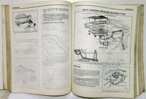 1976 Chevrolet Camaro Pontiac Firebird Trans Am Fisher Body Service Manual