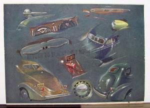 1936 Studebaker Dictator President Present The Smartest Cars Sales Folder