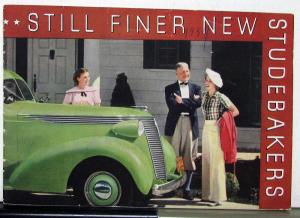 1937 Studebaker Dictator President Styled By Helen Dryden Sales Brochure