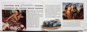 1937 Studebaker Dictator President Styled By Helen Dryden Sales Brochure