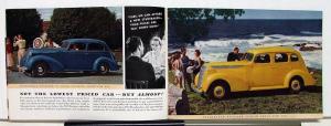 1937 Studebaker Dictator President Styled By Helen Dryden Sales Brochure