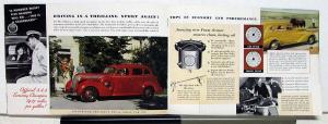 1937 Studebaker Dictator President Styled By Helen Dryden Sales Brochure