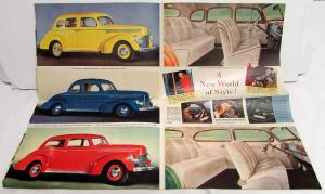 1939 Studebaker Champion Americas Finest Car Sales Brochure Large