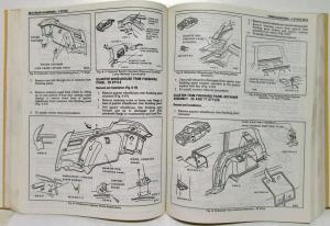 1987 Buick Oldsmobile Cadillac GM Body Service Manual Grand National Riviera