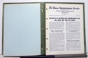 1940 Studebaker Commandor President Champion Comparisons Sales Booklet