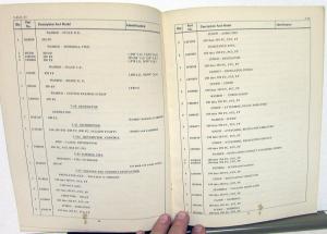 1950 GMC Truck Dealer Parts Book Supplement Pickups 100 150 250 280 300 350