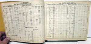 1935 GMC Truck Dealer Master Parts Price List Book Trucks Coaches Cabs Trailers