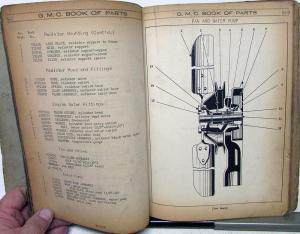 1939 GMC Truck Dealer Parts Book Catalog Model AF-230 Delivery Chassis GM Orig