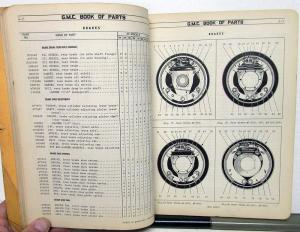 1939 GMC Truck Dealer Parts Book Catalog Pickup Models 100 150 250 350 450 GM
