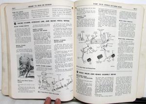 1962 Ford Galaxie 500 and Station Wagons Service Shop Repair Manual