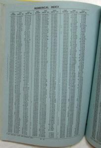 1973-1975 Chevrolet GMC Truck Dealer Heavy Duty Series 7-9 Parts Book Gas Diesel