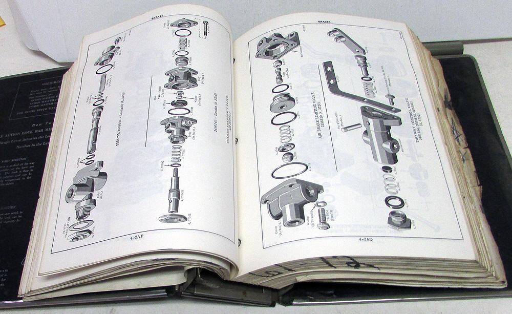 19671972 GMC Truck Dealer Medium Duty 4500 5500 6500 Master Parts Book GM