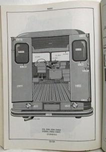 1963-1971 GMC Truck Dealer Parts Book P Models Delivery Van Box GM Original