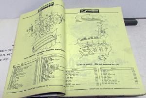 1962-1971 Chev-GMC Canadian Truck Dealer Parts Book Medium Duty Series 40-60 GM
