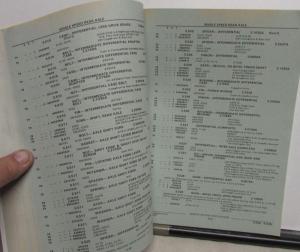 1979 Chevrolet GMC Truck Dealer Parts Book Medium Duty Steel Conventional Cab GM