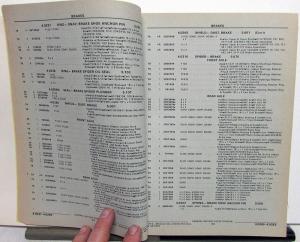 1979 Chevy Bison GMC General Truck Dealer Parts Book H/D Aluminum Conventional