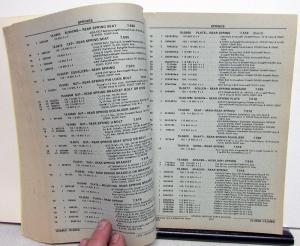 1979 Chevy Bison GMC General Truck Dealer Parts Book H/D Aluminum Conventional