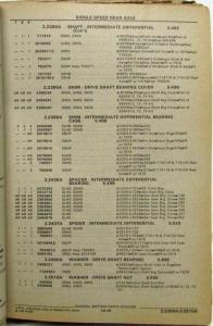 1973-1978 Chevrolet GMC Truck Dealer Parts Book Heavy Duty Series 7000-9500 GM