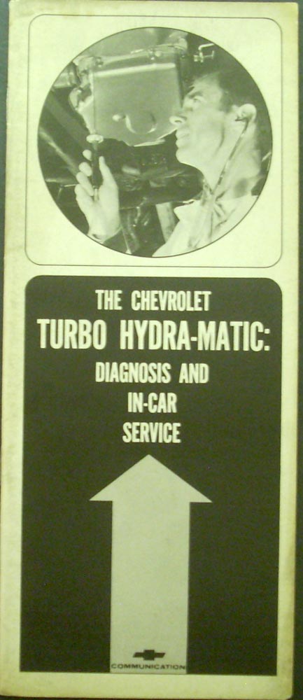 1965 Chevrolet Turbo Hydramatic Diagnosis In Car Service Communication Booklet