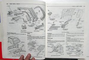 1975 Chrysler Plymouth Dodge Service Shop Body & Chassis Manuals Charger Dart