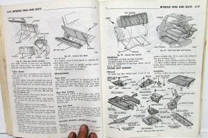 1972 Plymouth Chrysler Imperial Body Service Manual Road Runner Duster Satellite