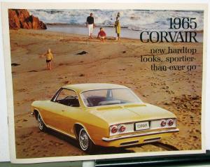 1965 Chevrolet Corvair Corsa Monza 500 Color Sales Brochure ORIGINAL