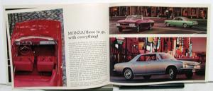 1965 Chevrolet Corvair Corsa Monza 500 Color Sales Brochure ORIGINAL