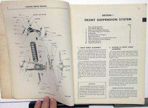 1955 Plymouth Service Shop Manual P-26 P-27 Hy-Fire V8 Powerflow 6 Original