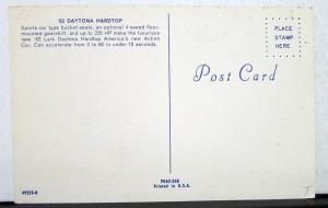 1962 Studebaker Lark Daytona Hardtop Post Card