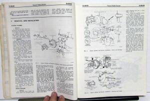 1971 Ford Lincoln Mercury Car Shop Manual Set Mustang T-Bird Mark III Cougar