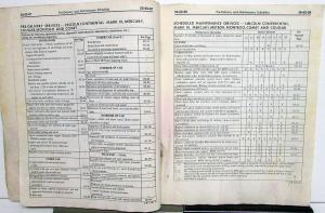 1971 Ford Lincoln Mercury Car Shop Manual Set Mustang T-Bird Mark III Cougar
