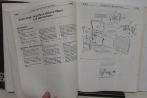 1975 Ford Truck Service Shop Manual Set F-100 250 350 F-600 C-750 Pickup Van