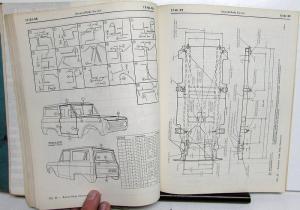 1969 Ford Truck F 100 250 350 Bronco Econoline Shop Service Manual Set Original