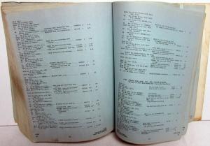 1955-1965 Chevrolet Truck Dealer Parts Book Catalog Medium Duty 11/2 2 21/2 Ton