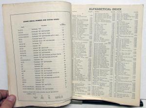 1960 Chevrolet Parts Catalog and Price Book Supplement 1/2 - 2 1/2 Ton Truck