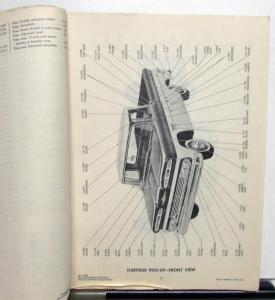 1960 Chevrolet Parts Catalog and Price Book Supplement 1/2 - 2 1/2 Ton Truck