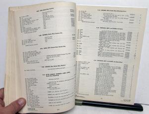 1960 Chevrolet Parts Catalog and Price Book Supplement 1/2 - 2 1/2 Ton Truck