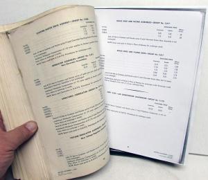 1960 Chevrolet Parts Catalog and Price Book Supplement 1/2 - 2 1/2 Ton Truck
